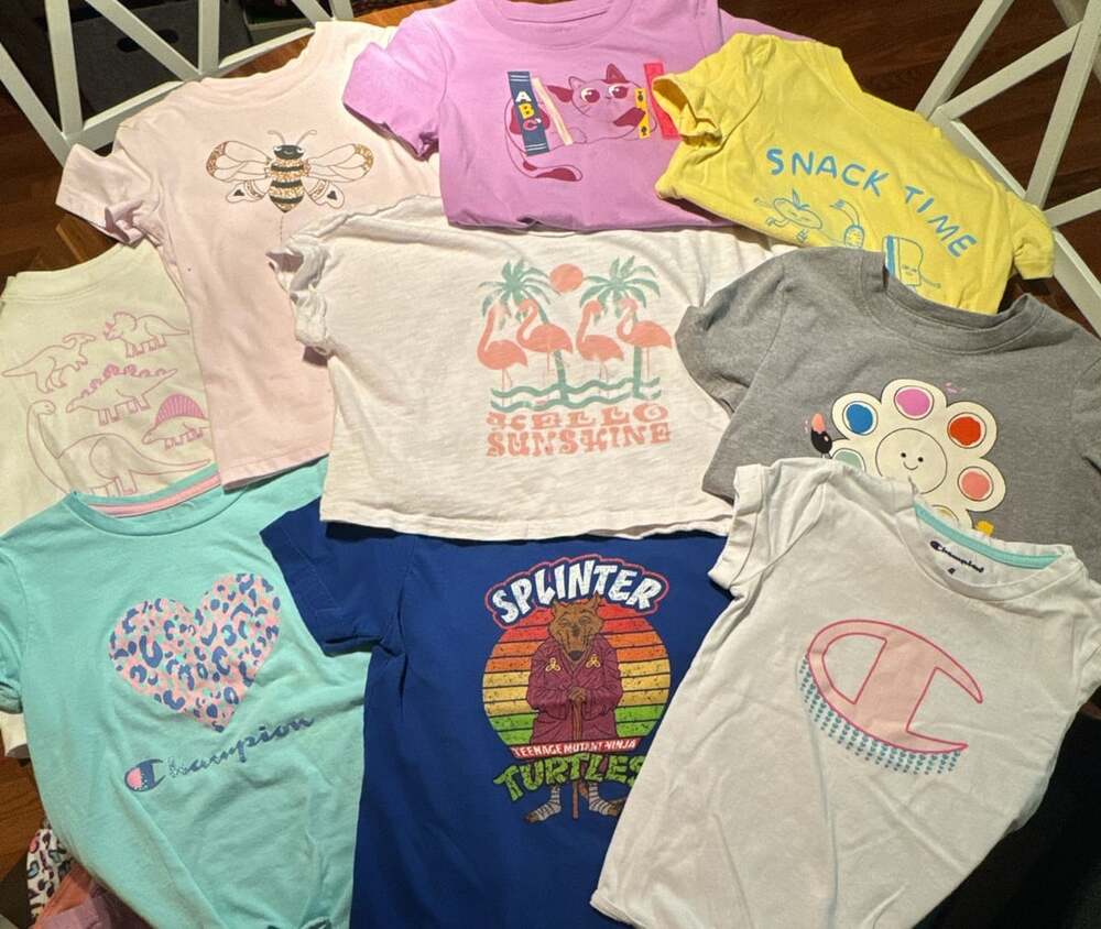 4T Short Sleeve Graphic T-Shirt bundle